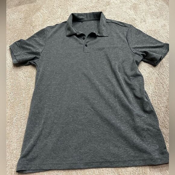 Men’s Addias Gray Golf polo - Picture 1 of 3